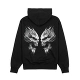 Heavyweight Club - Butterfly Skull Embroidered Hoodie